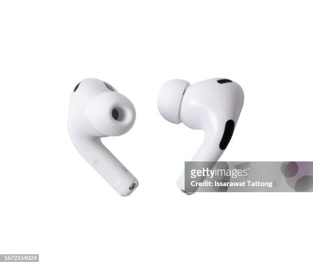 airpods pro 2nd - phone with case ears stock pictures, royalty-free photos & images