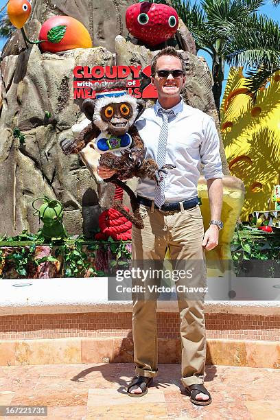 Actor Neil Patrick Harris attends the 'Cloudy With A Chance Of Meatballs 2' photocall during the 5th Annual Summer Of Sony on April 22, 2013 in...