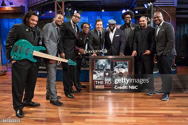 The Roots Fallon Jimmy Fallon The Roots Photos and Premium High Res Pictures - Getty Images