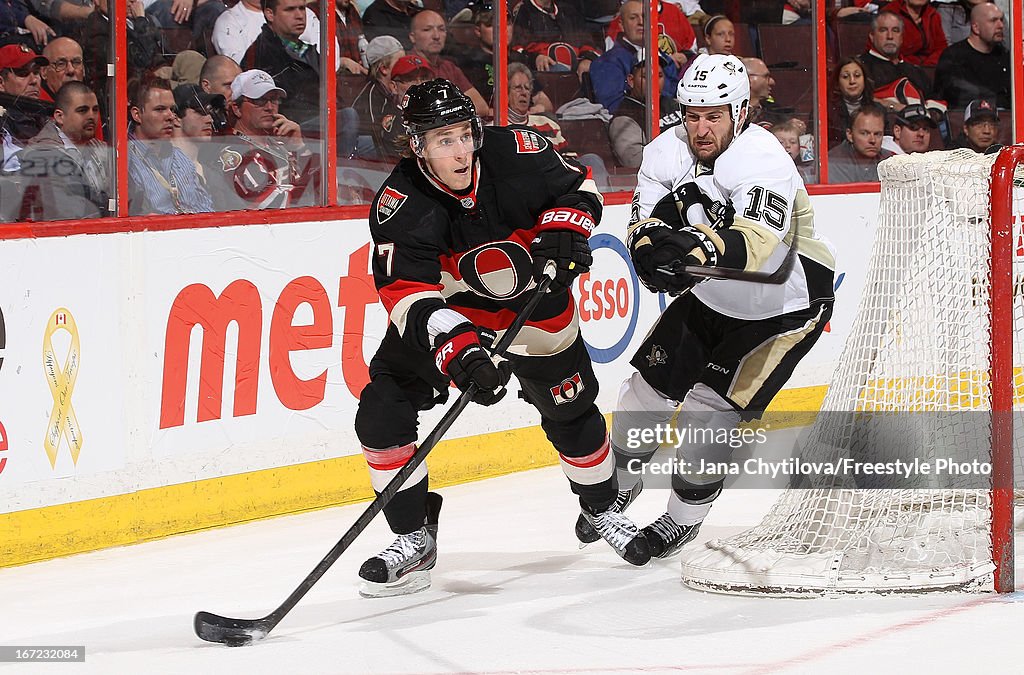 Pittsburgh Penguins v Ottawa Senators