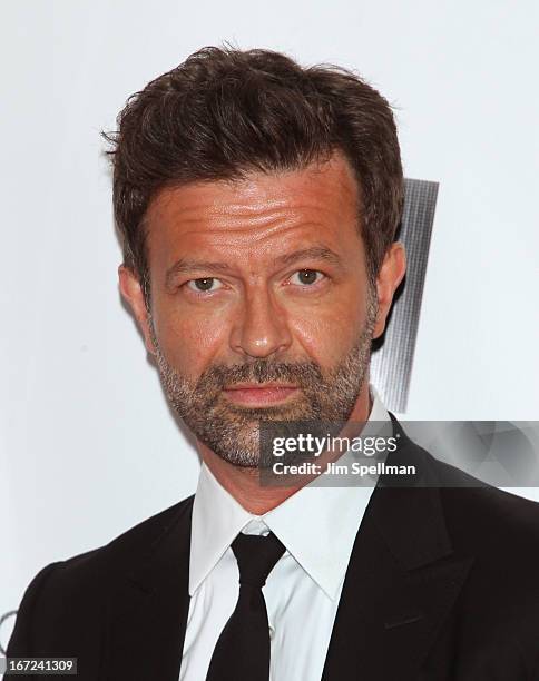 Yvan Mispelaere attends the 40th Anniversary Chaplin Award Gala at Avery Fisher Hall at Lincoln Center for the Performing Arts on April 22, 2013 in...