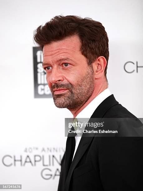 Yvan Mispelaere attends the 40th Anniversary Chaplin Award Gala at Avery Fisher Hall at Lincoln Center for the Performing Arts on April 22, 2013 in...