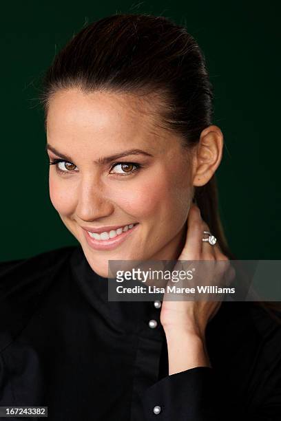 Rachael Finch poses during the COSMO 40 Years Celebration Lunch at Otto Ristorante on April 23, 2013 in Sydney, Australia.