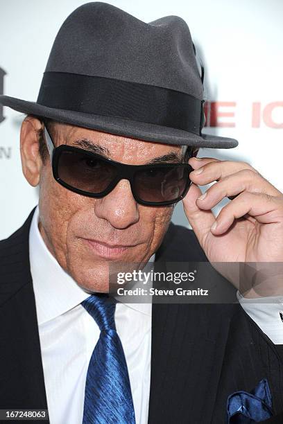 Robert Davi arrives at the "The Iceman" - Los Angeles Premiere on April 22, 2013 in Hollywood, California.