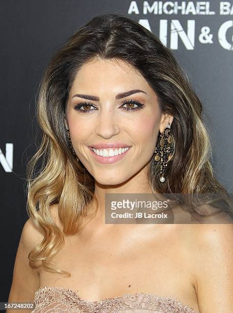 Yolanthe Cabau attends the 'Pain & Gain' Los Angeles Premiere held at TCL Chinese Theatre on April 22, 2013 in Hollywood, California.