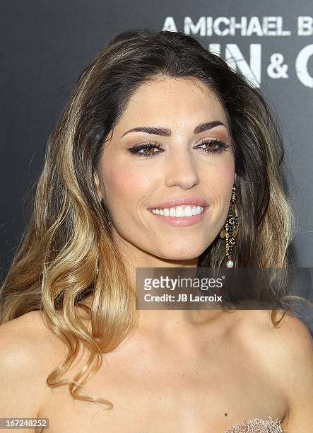 Yolanthe Cabau attends the 'Pain & Gain' Los Angeles Premiere held at TCL Chinese Theatre on April 22, 2013 in Hollywood, California.