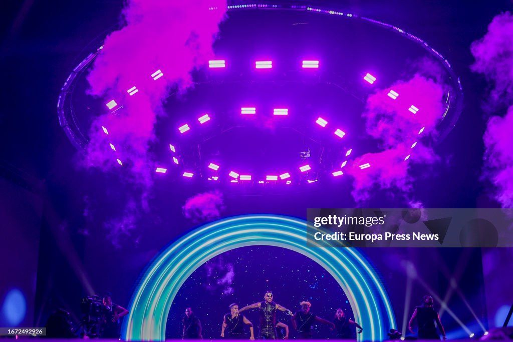 Rauw Alejandro Performs In Madrid