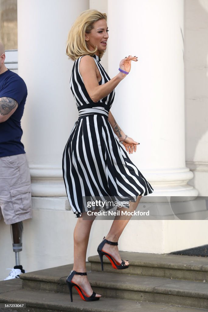 Sarah Harding For Coming Home - Photocall