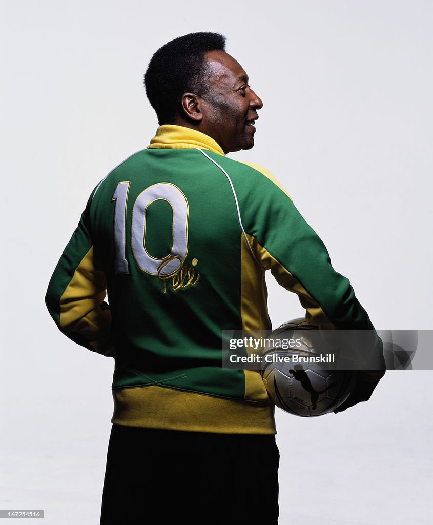 Pele, Portrait shoot, March 10, 2005