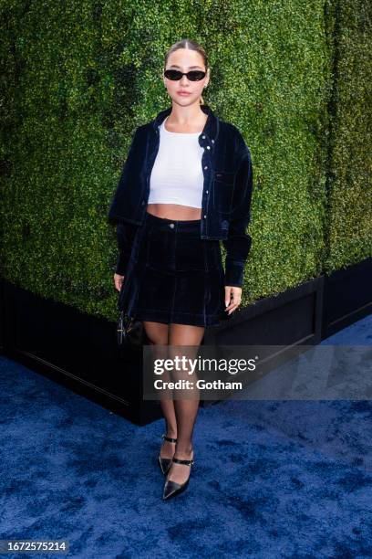 Madelyn Cline attends a Tommy Hilfiger brunch in Tribeca on September 10, 2023 in New York City.