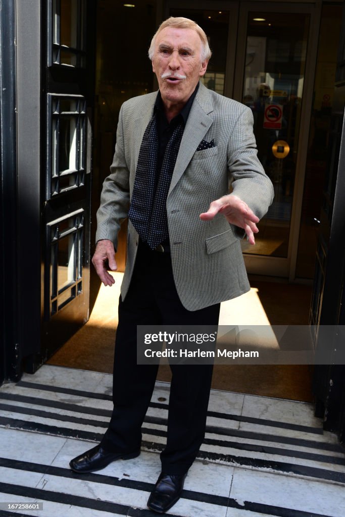 Celebrity Sightings In London - April 23, 2013