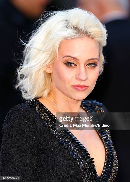 Kimberly Wyatt attends a special screening of 'Iron Man 3' at Odeon Leicester Square on April 18, 2013 in London, England.