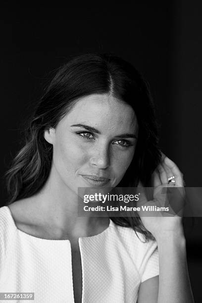 Jodi Gordon poses during the COSMO 40 Years Celebration Lunch at Otto Ristorante on April 23, 2013 in Sydney, Australia.