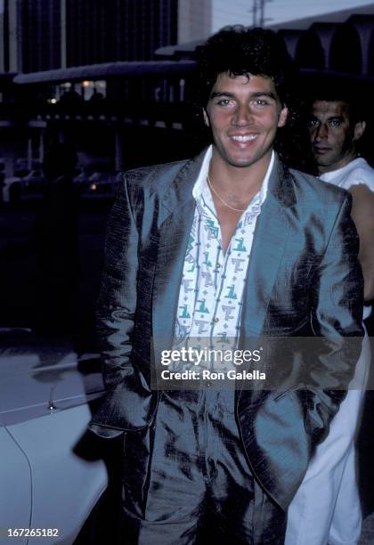 Actor Billy Hufsey attends the 21st Annual Jerry Lewis MDA Labor Day Telethon on September 1, 1986 at Caesars Palace in Las Vegas, Nevada.