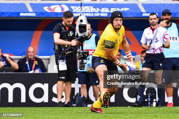 Romania Rugby Rwc Robert IRIMESCU of Romania during the 2023 Rugby World Cup Pool B ...