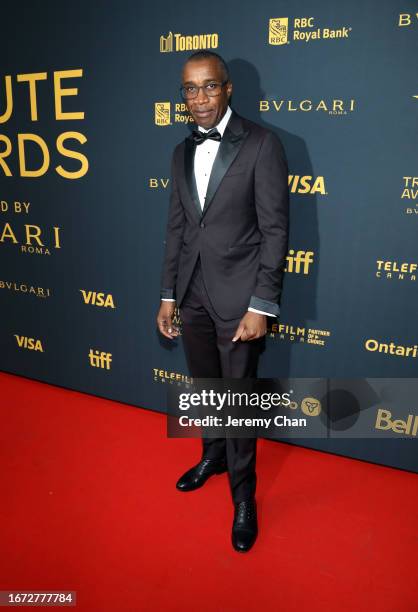 Clement Virgo attends the TIFF Tribute Gala during the 2023 Toronto International Film Festival at The Fairmont Royal York Hotel on September 10,...