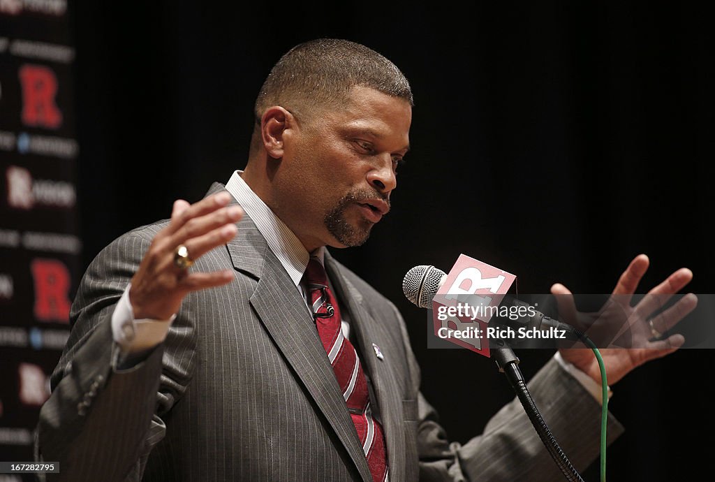 Rutgers University Introduces Eddie Jordan