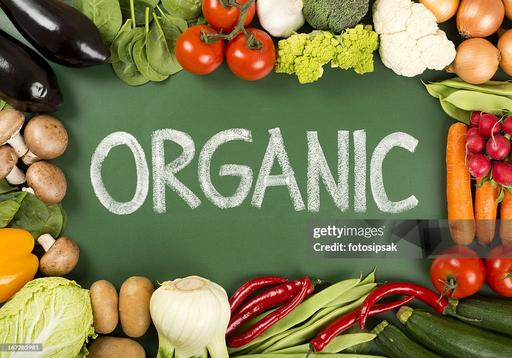 Organic vegetables