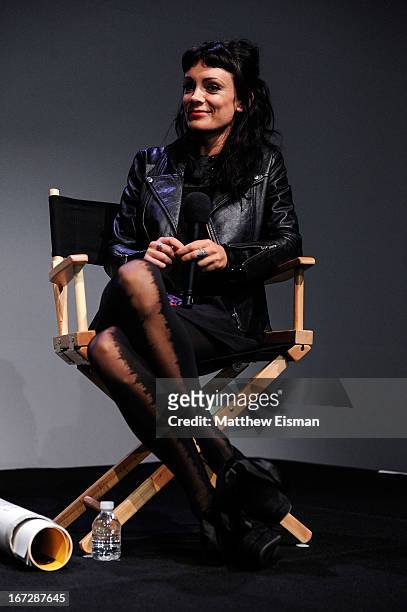 Actress Kate Elliott attends Meet the Filmmaker: "Fresh Meat" during the 2013 Tribeca Film Festival at the Apple Store Soho on April 23, 2013 in New...