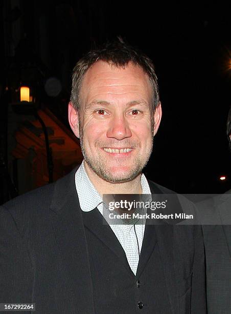 David Gray at Annabel's club on April 23, 2013 in London, England.