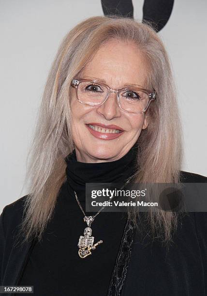 Director Penelope Spheeris attends Academy Of Motion Picture Arts And Sciences Hosts A "Wayne's World" Reunion at AMPAS Samuel Goldwyn Theater on...