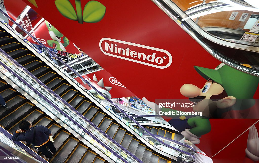 General Images Of Nintendo As The Company Announces Earnings