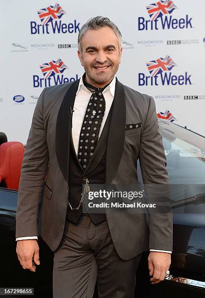 Martyn Lawrence Bullard attends the BritWeek Los Angeles Red Carpet Launch Party with Official Vehicle Sponsor Jaguar on April 23, 2013 in Los...