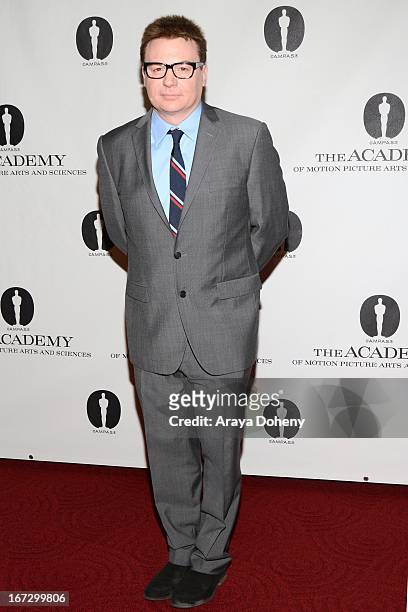 Mike Myers attends the Academy of Motion Picture Arts and Sciences hosts a "Wayne's World" reunion at AMPAS Samuel Goldwyn Theater on April 23, 2013...