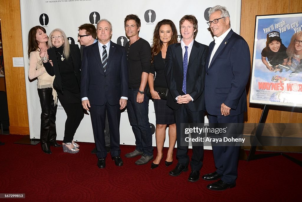 Academy Of Motion Picture Arts And Sciences Hosts A "Wayne's World" Reunion