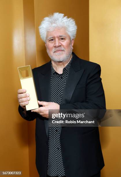 Honoree Pedro Almodóvar, winner of the Jeff Skoll Award in Impact Media, attends the TIFF Tribute Gala during the 2023 Toronto International Film...