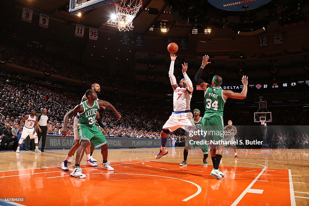 Boston Celetics v New York Knicks  - Game Two