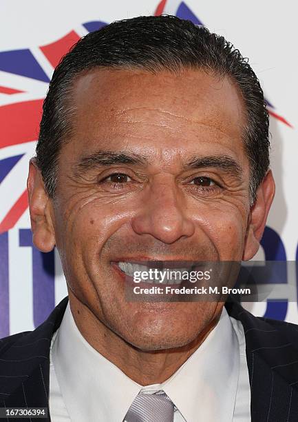 Los Angeles Mayor Antonio Villaraigosa attends the launch of the Seventh Annual Britweek Festival "A Salute to Old Hollywood" on April 23, 2013 in...