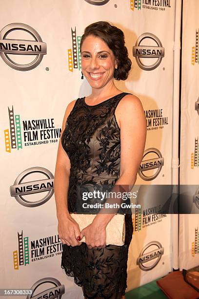 Kerri Gawryn of the film "A Lovely Day" attends the 2013 Nashville film festival at Green Hills Regal Theater on April 22, 2013 in Nashville,...