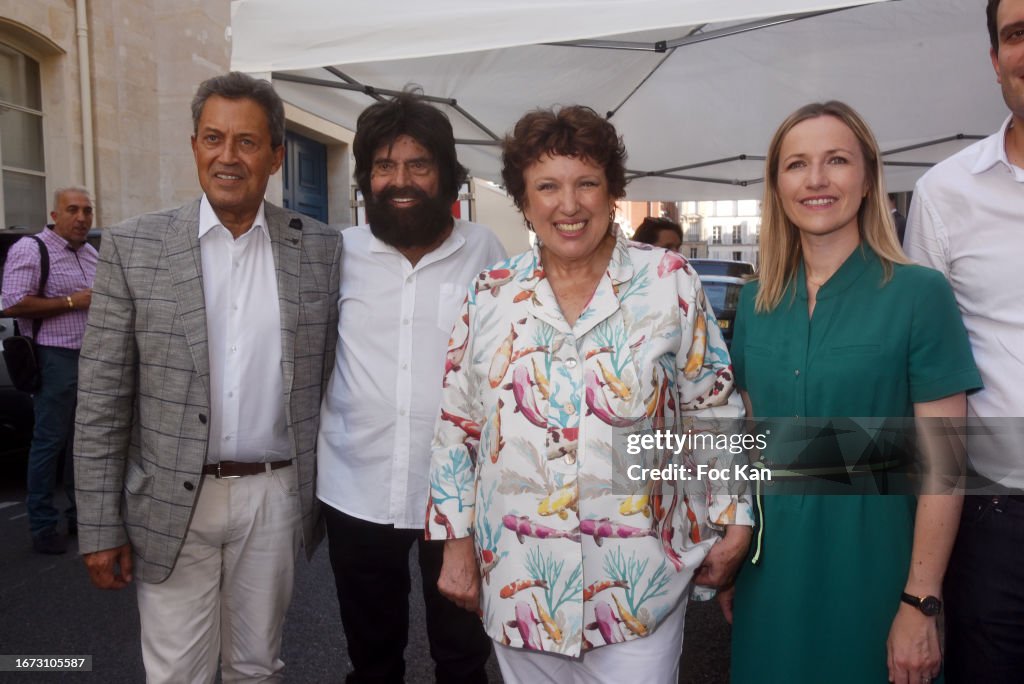 Marianne And Marek Halter's Roch Hachana Party In Paris
