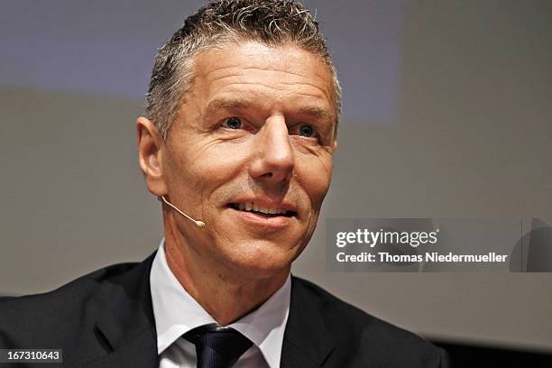 Rene Kamm attends the opening press conference of the 'Baselworld 2013' at Baselworld on April 24, 2013 in Basel, Switzerland.