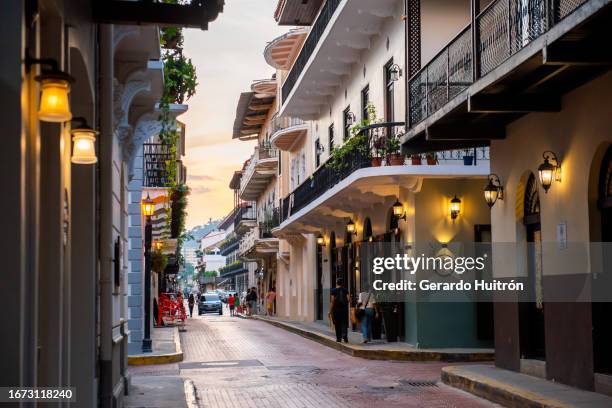 casco antiguo, panama - panamá fotografías e imágenes de stock