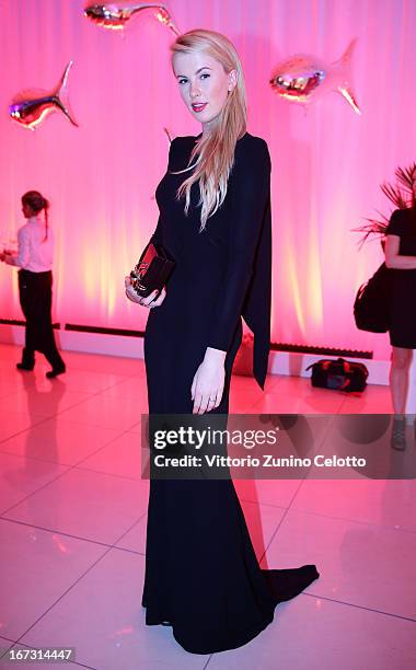 Ireland Baldwin attends Calzedonia Summer Show Forever Together on April 16, 2013 in Rimini, Italy.