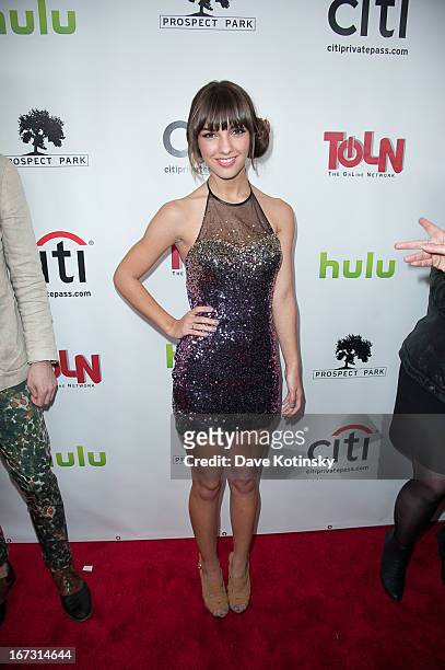 Denyse Tontz attends the "All My Children" & "One Life To Live" premiere at Jack H. Skirball Center for the Performing Arts on April 23, 2013 in New...