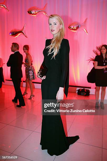 Ireland Baldwin attends Calzedonia Summer Show Forever Together on April 16, 2013 in Rimini, Italy.