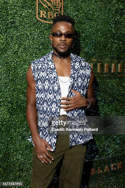 Rodney Diverlus attends as RBC House presents The Black Academy Legacy Kick-Off Party at RBC House Toronto International Film Festival 2023 on...