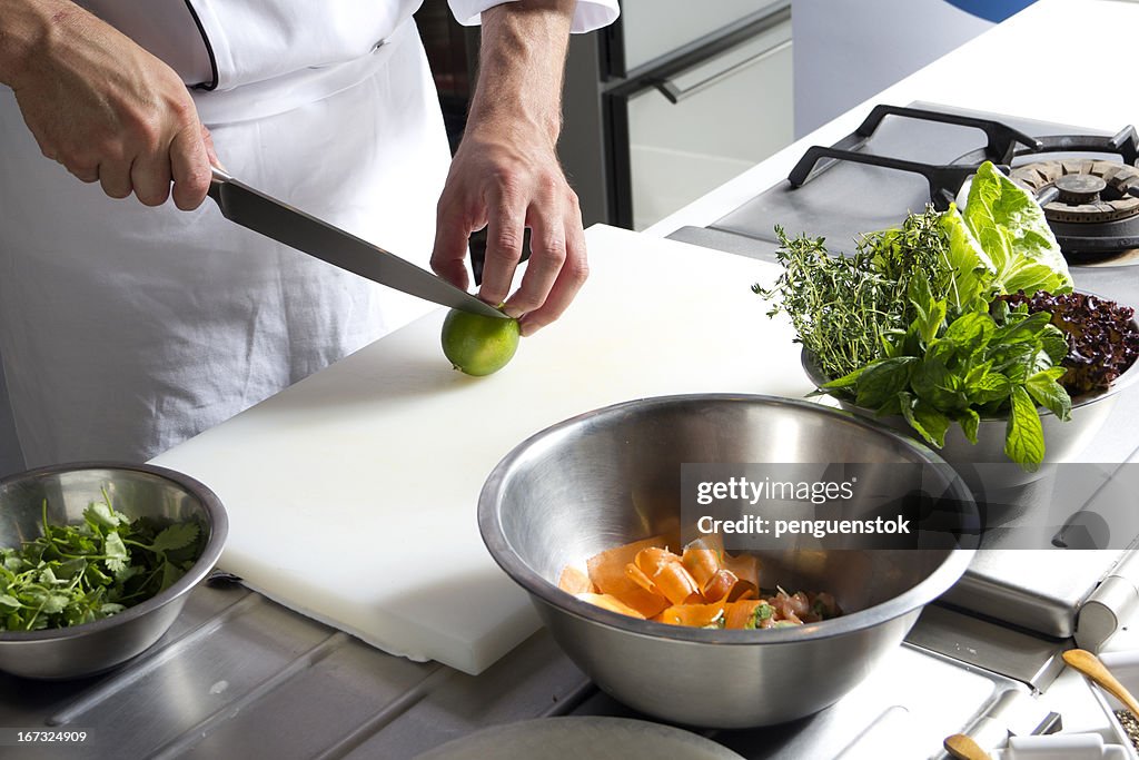 Cook at work