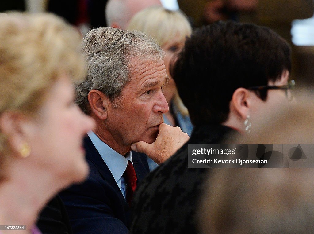 George W. Bush Presidential Library Prepares For Official Dedication Ceremony