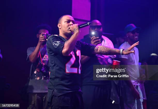 Bow Wow performs onstage at Buckhead Theatre on September 10, 2023 in Atlanta, Georgia.