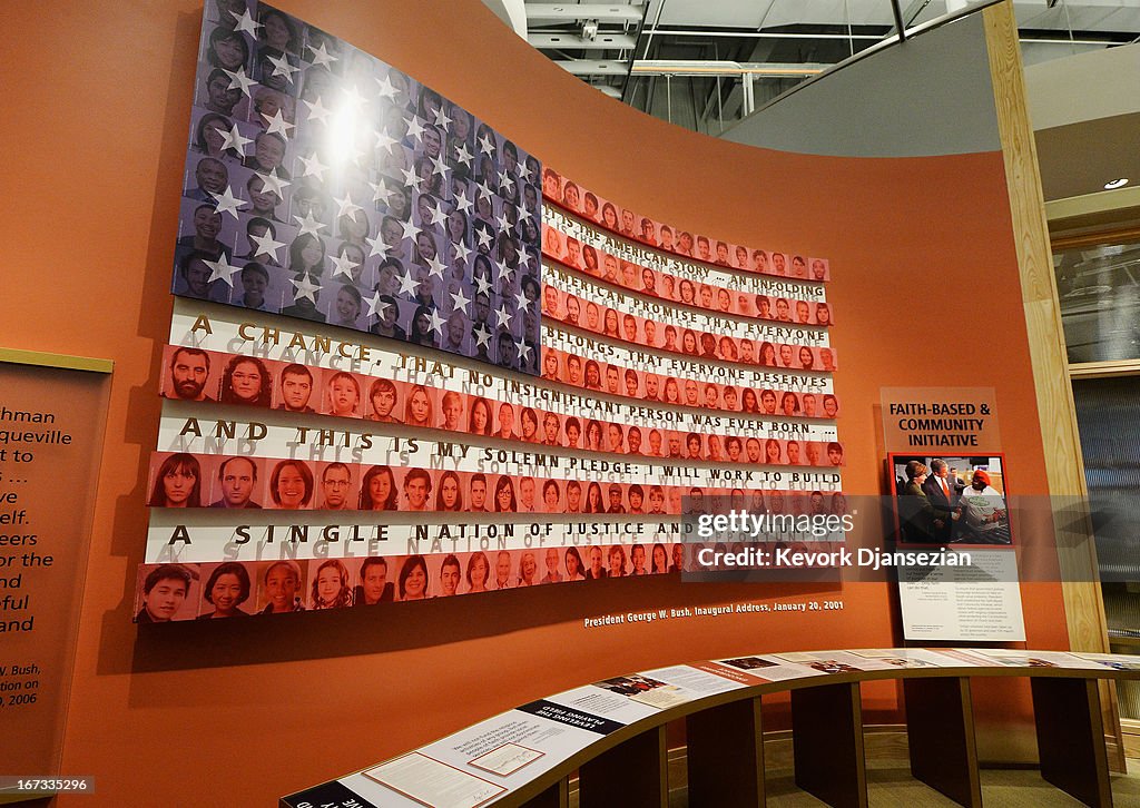 George W. Bush Presidential Library Prepares For Official Dedication Ceremony