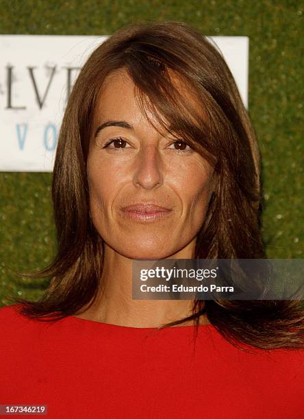 Monica Martin Luque attends 'Jardin de los Macerados' inauguration by Belvedere Vodka photocall on April 24, 2013 in Madrid, Spain.