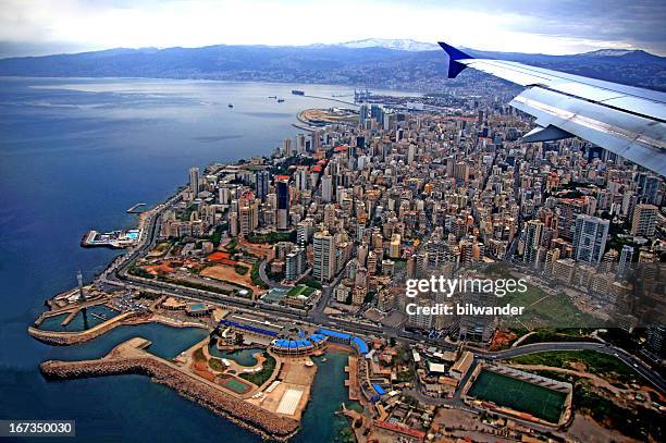 manara neighborhood - beirut stock pictures, royalty-free photos & images