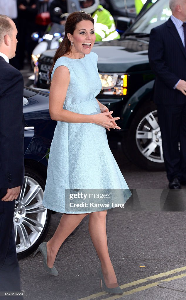 The Duchess Of Cambridge Attends The Art Room Reception