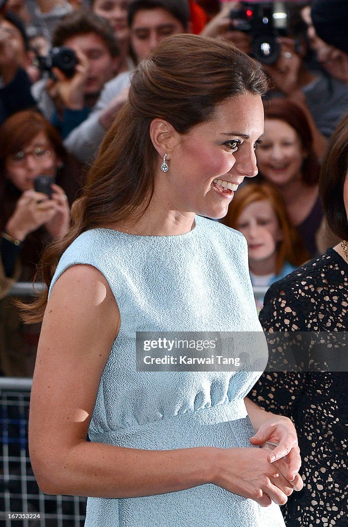 The Duchess Of Cambridge Attends The Art Room Reception