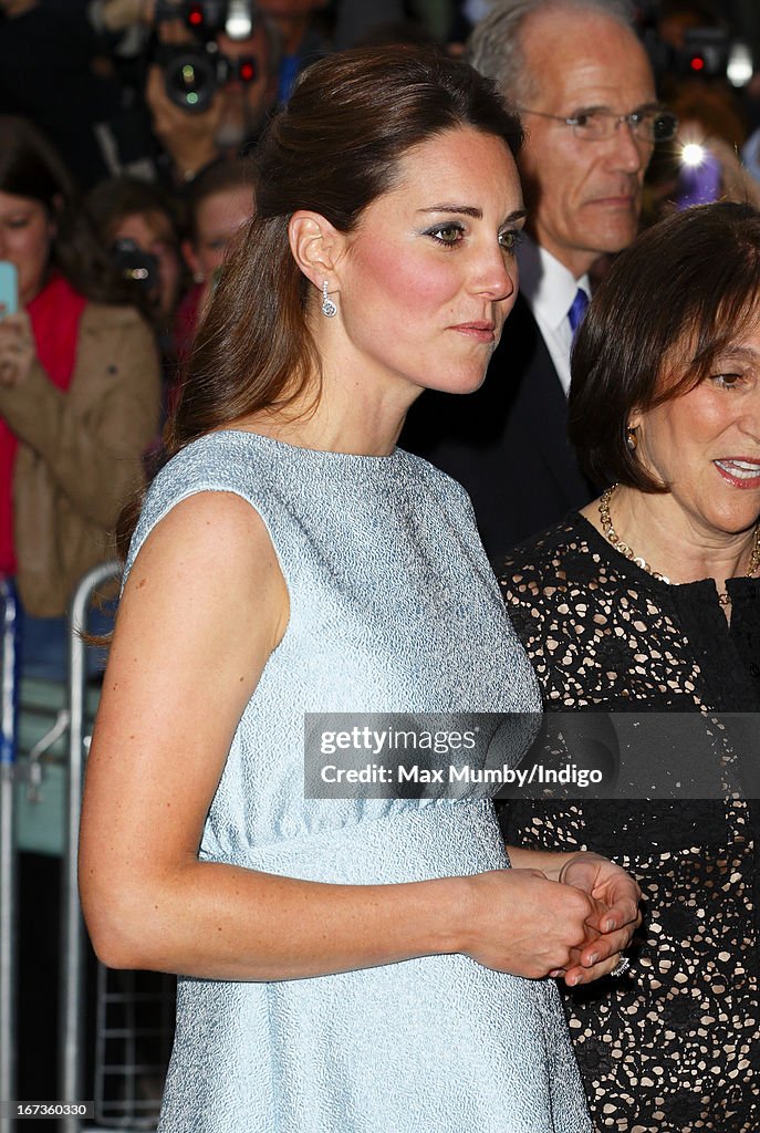 The Duchess Of Cambridge Visits The National Portrait Gallery