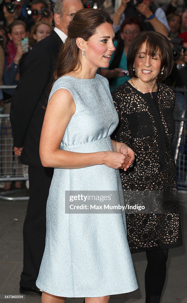 The Duchess Of Cambridge Visits The National Portrait Gallery